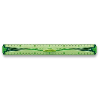 Papírenské zboží - Pravítko Maped Unbreakable oboustranné - 30 cm, mix barev