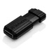 Papírenské zboží - Verbatim USB flash meghajtó, USB 2.0, 8 GB, PinStripe, Store N Go, fekete, 49062, USB A, magassággal