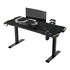 Papírenské zboží - ULTRADESK Gaming asztal FORCE - szürke, 166x70 cm, 76,5 cm, XXL egérpaddal, slu tartóval
