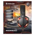 Papírenské zboží - Defender Warhead G-370, gaming headset mikrofonnal, hangerőszabályzó, fekete-piros,