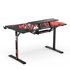 Papírenské zboží - ULTRADESK játékasztal ATOMIC, 139x74cm, 76cm, fejhallgató, ital és játékfelszerelés tartóval