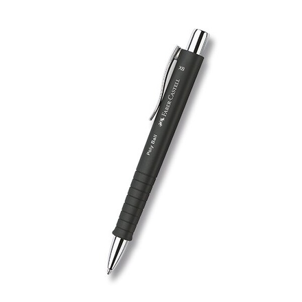 Papírenské zboží - Kuličková tužka Faber-Castell Poly Ball černá