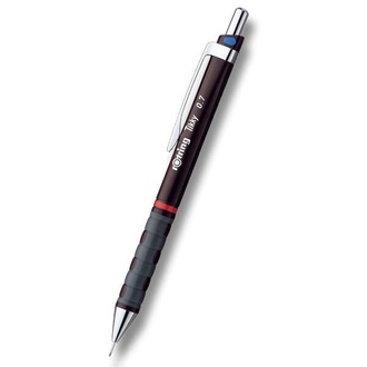 Papírenské zboží - Mikrotužka Rotring Tikky Burgundy 0,7 mm