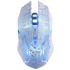 Papírenské zboží - E-Blue Mouse Auroza Gaming, 4000DPI, optikai, 6tl., 1 kerék, vezetékes USB, fehér, gaming, e-