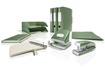 Papírenské zboží - Leitz stílusú irattáblák, zöldes
