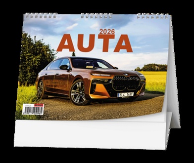 Papírenské zboží - Stolní kalendář - Auta