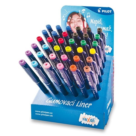 Papírenské zboží - Liner Pilot FriXion Fineliner stojánek