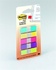 Papírenské zboží - Jelölőcsíkok, 5x20 lap, 12x43 mm, 3M POSTIT, vegyes színek