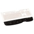 Papírenské zboží - Fellowes Health-V Crystal billentyűzetpad, ergonomikus, gél, fekete, 46,6x8,6 c
