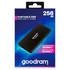 Papírenské zboží - SSD Goodram 2.5", USB 3.2 Type C, 256GB, GB, HX100, SSDPR-HX100-256, 950 MB/s-R, 900 MB/s-