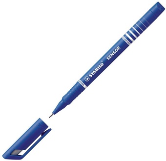 Papírenské zboží - Liner STABILO SENSOR - fine - modrá [1 ks]