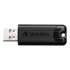 Papírenské zboží - Verbatim USB flash meghajtó, USB 3.0 (3.2 Gen 1), 16 GB, PinStripe, Store N Go, fekete, 49316,