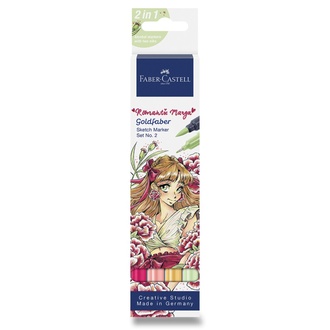 Papírenské zboží - Popisovače Faber-Castell Goldfaber Creative Romantic Manga No. 2