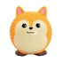 Papírenské zboží - Labda a Totoro the Fox dizájnjában, hanggal, 8 cm, latex, narancs, HipHop