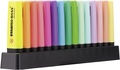 Papírenské zboží - Kiemelő STABILO BOSS ORIGINAL - 15 db íróasztal - 9 neon és 6 pasztell szín
