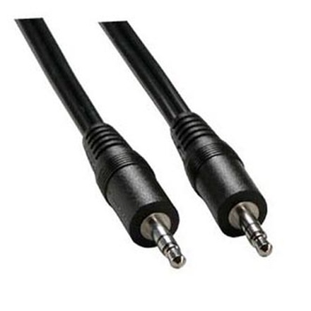 Papírenské zboží - Kabel Jack (3,5mm) M- Jack (3,5mm) M, 1.5m, černá, Logo Economy