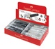 Papírenské zboží - Radír PVC Free Tri fekete/fehér Faber Castell 182336