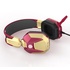 Papírenské zboží - E-Blue IRON MAN EHS908, gaming headset mikrofonnal, hangerőszabályzóval, piros, 2x3.