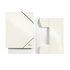 Papírenské zboží - Elasztikus táblák, fényes, fehér, karton, 12 mm, A4, LEITZ
