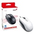 Papírenské zboží - Genius Mouse DX-120, 1200DPI, optikai, 3 tl., 1 kerék, vezetékes USB, fehér, standard, univ