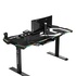 Papírenské zboží - ULTRADESK játékasztal FORCE - fehér, 166x70 cm, 76,5 cm, XXL egérpaddal, slu tartóval