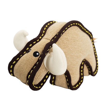 Papírenské zboží - Býk, 24 cm, robustní hračka pro psy, HIPHOP DOG, tkaná látka