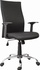 Papírenské zboží - TEXAS irodai szék, fekete, króm kereszt, kárpitozott