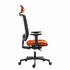Papírenské zboží - Powerton Office ergonomikus szék Lucie, narancs