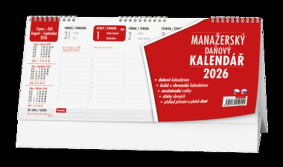 Papírenské zboží - Stolní kalendář - Manažerský kalendář