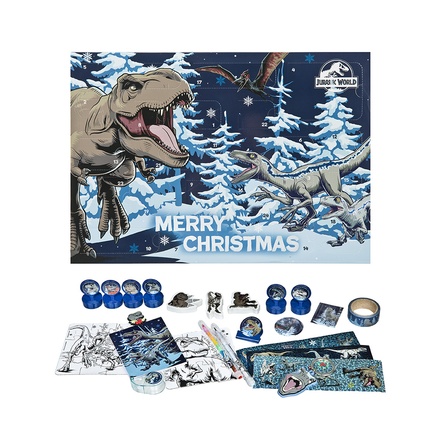 Papírenské zboží - Adventní kalendář Jurassic World