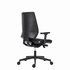 Papírenské zboží - Powerton Office ergonomikus szék Sima, fekete