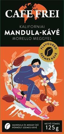 Papírenské zboží - Káva "California", pražená, zrnková, 125 g, CAFE FREI 110162
