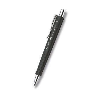 Papírenské zboží - Kuličková tužka Faber-Castell Poly Ball černá