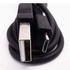 Papírenské zboží - USB kábel (2.0), USB A M- USB micro M, 3 m, fekete