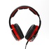 Papírenské zboží - RED FIGHTER H2 gaming fejhallgató mikrofonnal, hangerőszabályzóval, fekete-piros, 2x 3,5 m
