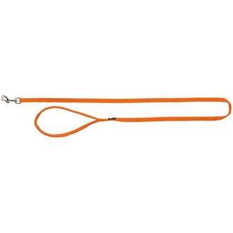 Papírenské zboží - Vodítko PREMIUM s vyplněnou rukojetí, papaya XS-S: 1,20 m/15 mm