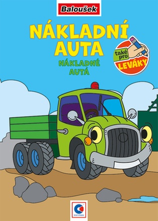 Papírenské zboží - Omalovánka A5 - Nákladní auta
