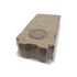 Papírenské zboží - Pizzadoboz (hullámkarton) kraft 20 x 20 x 4 cm [100 db]
