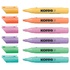Papírenské zboží - Highlighter Kores High Liner Pasztell készlet 6 színből