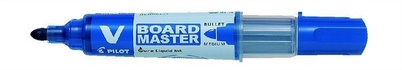 Papírenské zboží - Táblajelölő V-Board Master, kék, kúpos hegyű, 2,3mm, PILOT