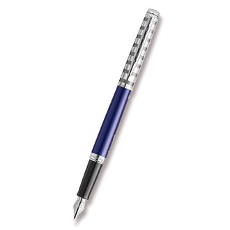 Papírenské zboží - Waterman Hémisphere Deluxe Blue Lounge hrot M