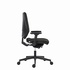 Papírenské zboží - Powerton Office ergonomikus szék Sima, fekete