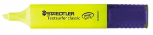 Papírenské zboží - szövegkiemelő "Textsurfer classic 364", sárga, 1-5mm, STAEDTLER