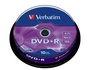Papírenské zboží - DVD+R 4,7 GB, 16x, AZO, szó szerinti, 10 torta