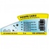 Papírenské zboží - Hálózati kábel 230V hosszabbító, C13-C14, 2m, VDE jóváhagyás, fekete, embléma