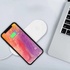Papírenské zboží - 2 az 1-ben vezeték nélküli töltő, telefonhoz és Apple Watchhoz, fehér, 5V, 10W, Qi