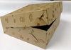 Papírenské zboží - KRAFT tortadoboz motívummal 28x28x11 cm [50 db]