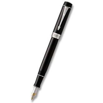 Papírenské zboží - Parker Duofold Classic Black CT hrot M