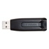 Papírenské zboží - Verbatim USB flash meghajtó, USB 3.0 (3.2 Gen 1), 64 GB, V3, Store N Go, fekete, 49174, USB A,