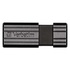 Papírenské zboží - Verbatim USB flash meghajtó, USB 2.0, 64 GB, PinStripe, Store N Go, fekete, 49065, USB A, magassággal
